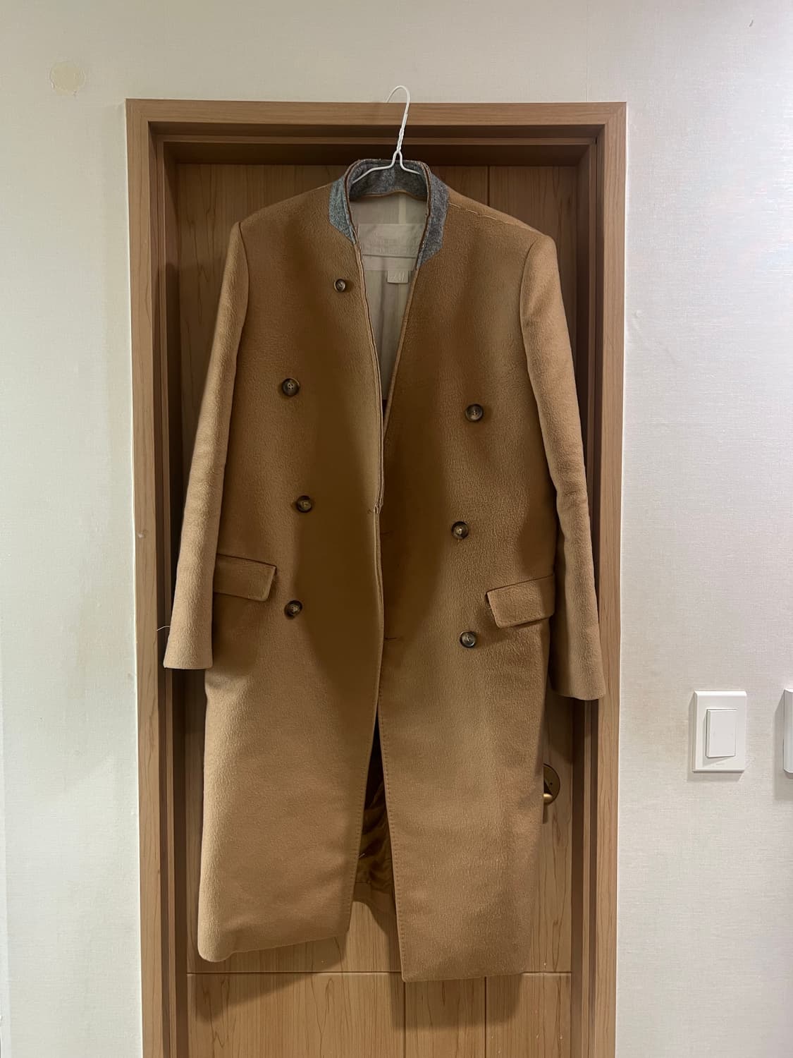 메종 마르지엘라 X h&m 히든 라펠 코트 상품이미지3