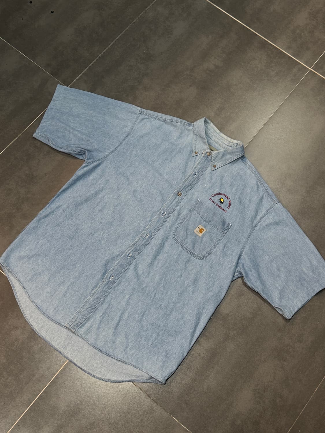 CARHARTT cumberland vally 반팔셔츠 상품이미지1