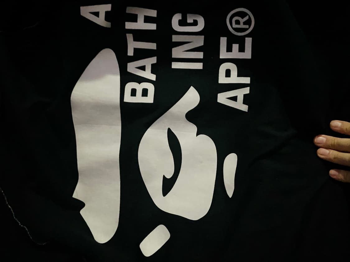 베이프 OG 로고 리버시블 스타디움 자켓 L 상품이미지1