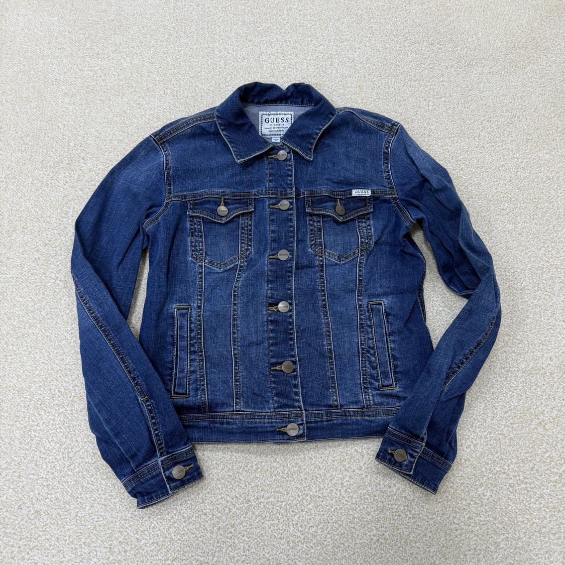 S 게스 여성 데님 자켓 0130T1 상품이미지1