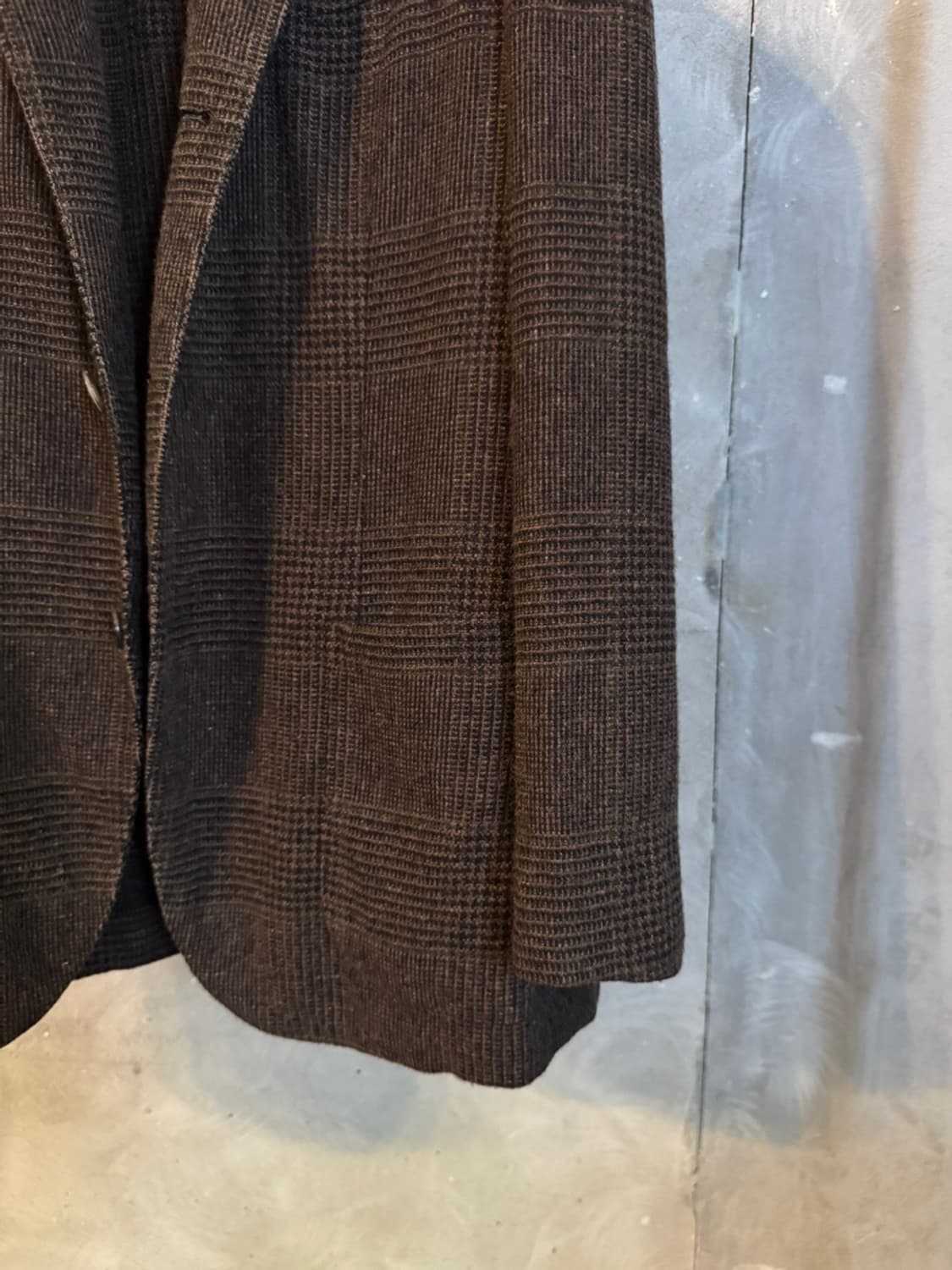 볼리올리 카멜 울 캐시미어 트위드 자켓 100 상품이미지9