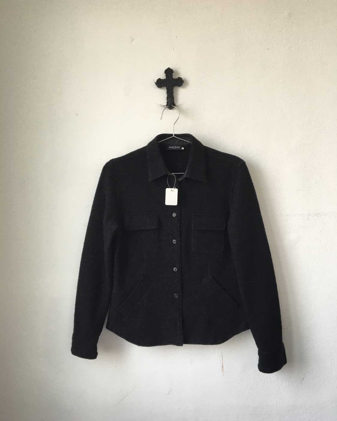 Woolen multi pocket jacket 상품이미지2