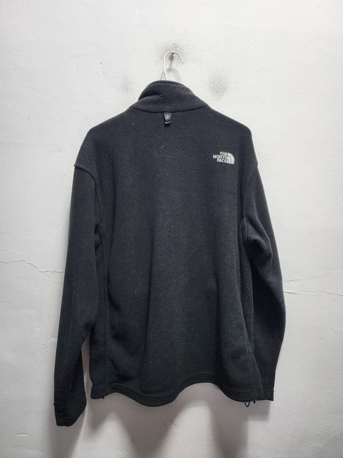 노스페이스 블랙 플리스 집업 상품이미지2
