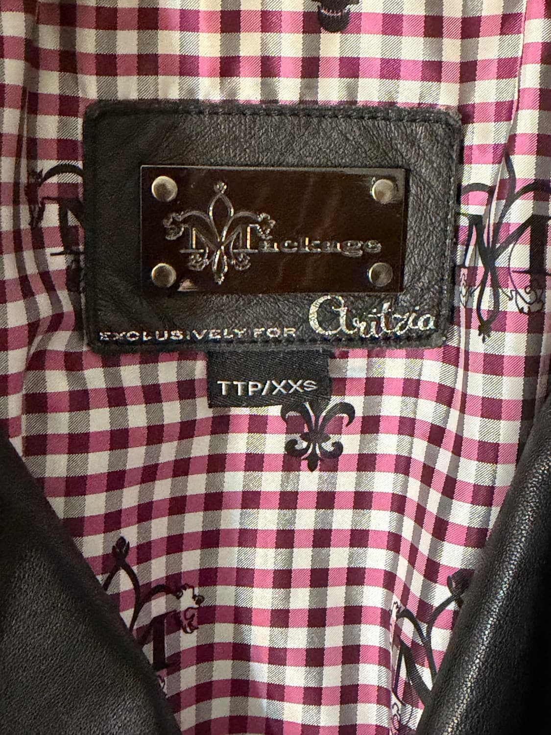 Mackage 가죽 자켓 블랙 XXS 상품이미지5