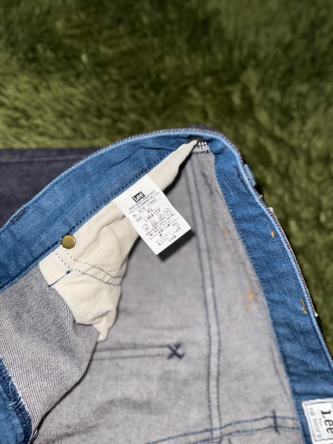 [XL] LEE 리 재팬 The Shop TK 별주 투톤 데님 팬츠 상품이미지4