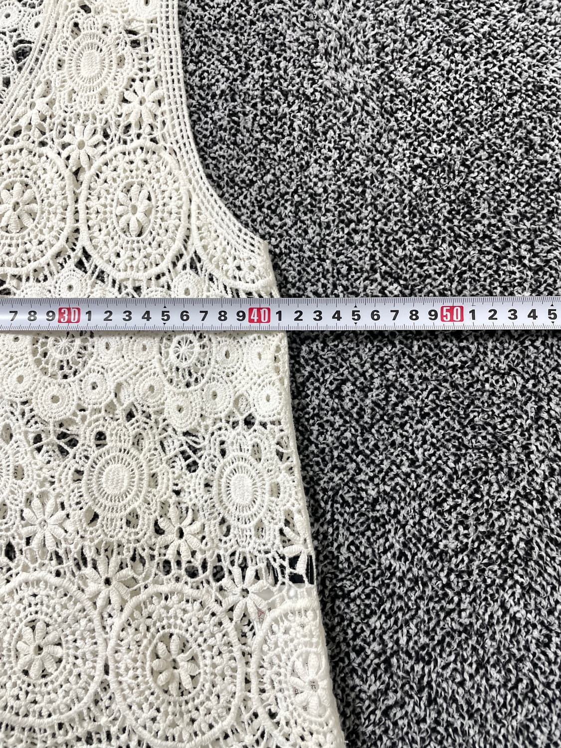 vinteちきゅ. C'est tout 크로셰 민소매 상의 모리걸 니트 상품이미지3