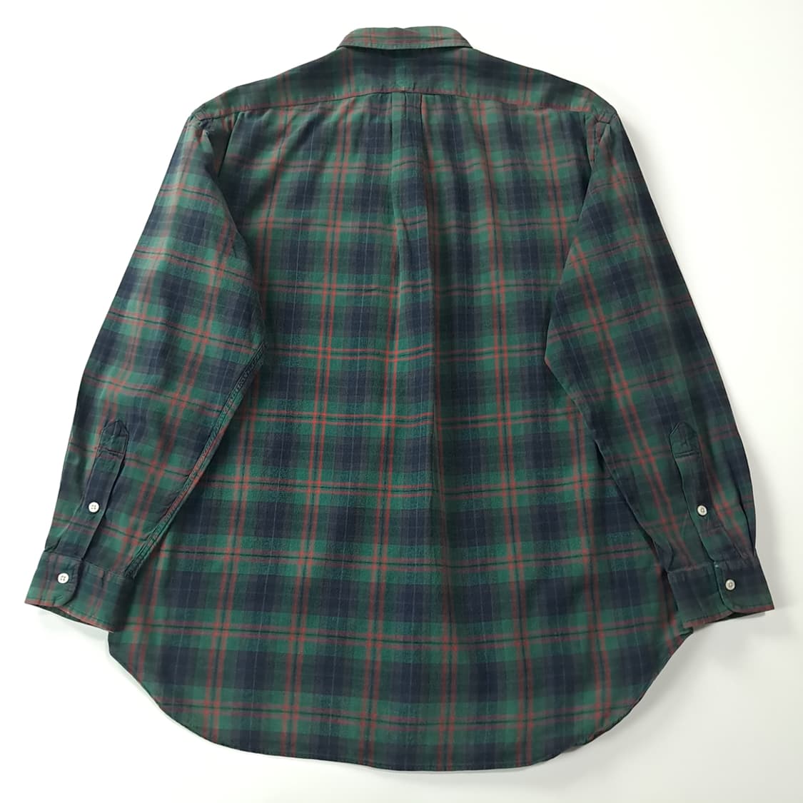 CK265 L 폴로 90s 클래식 타탄체크 셔츠 남방 상품이미지6