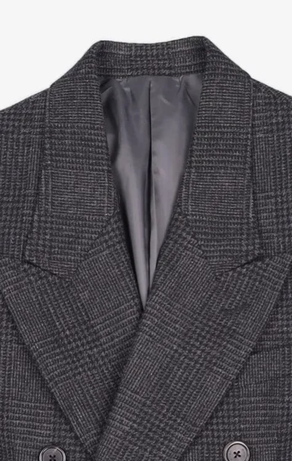 Mngu 체크코트 상품이미지2