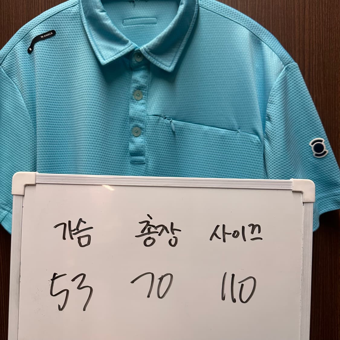 와이드앵글 반팔 카라티셔츠  상품이미지4