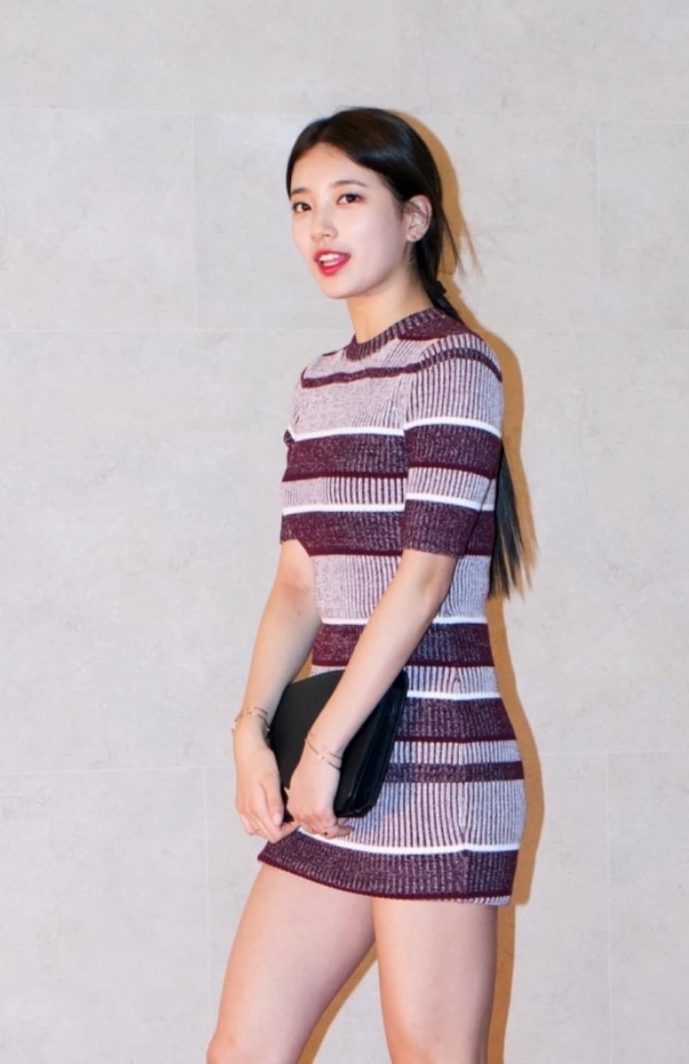 ALEXANDER WANG 알렉산더왕 버건디 립 니트 원피스 2 상품이미지2