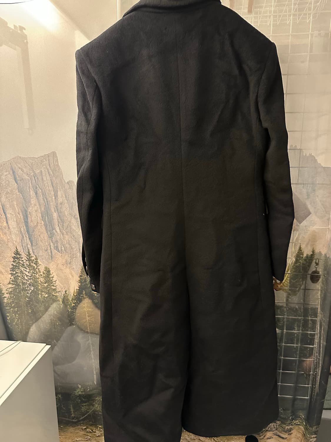 YUJI 유지 울코트 블랙 새상품 상품이미지6