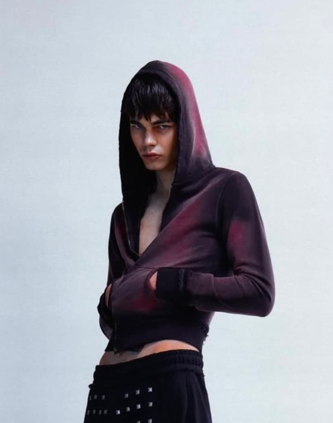 Jaded london Deep Red Fade Mini Monster 상품이미지1
