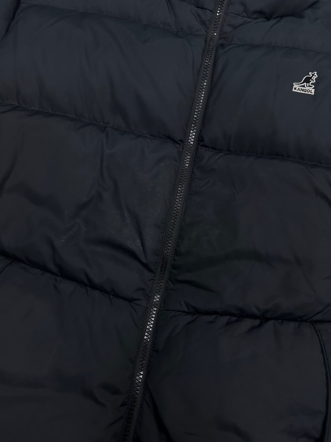 캉골 덕다운 패딩 블랙 (L) 상품이미지6