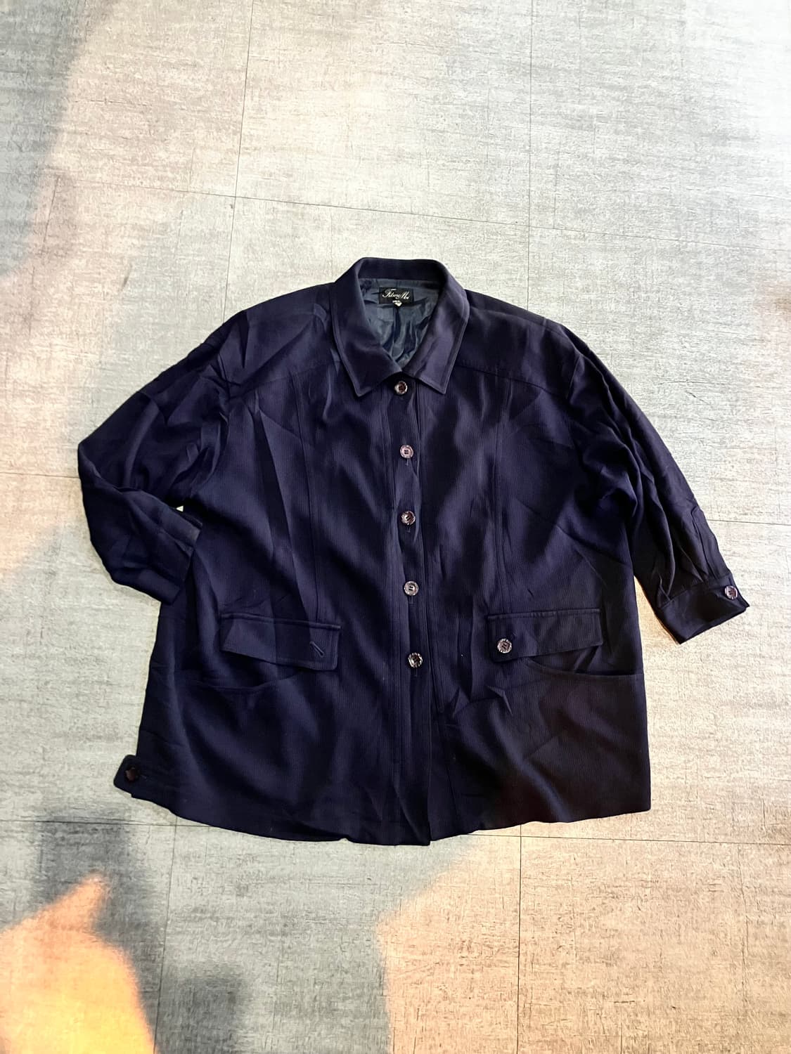 일본빈티지 Tmrmol 올드스쿨아메카지 하구미너드남 아방핏 사파리자켓 상품이미지1