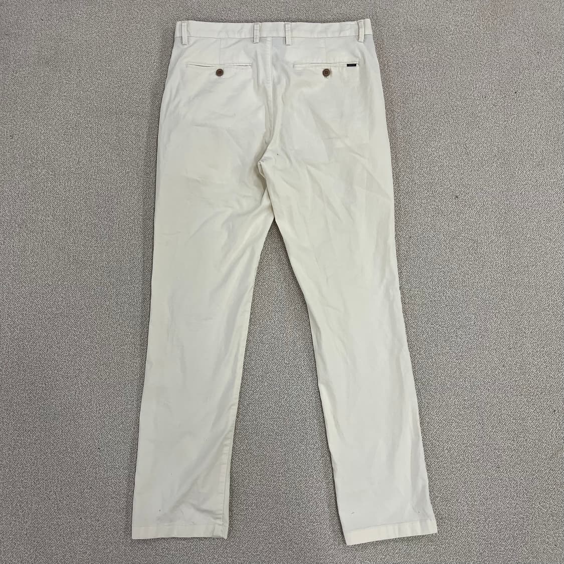 84 헤지스 스트레이트핏 코튼 면바지 0123M 상품이미지5