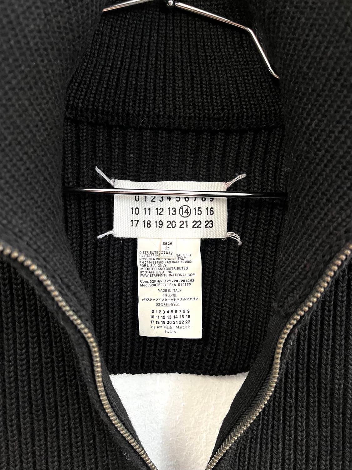 메종 마틴 마르지엘라 2012FW 니트 넥 워머 상품이미지4