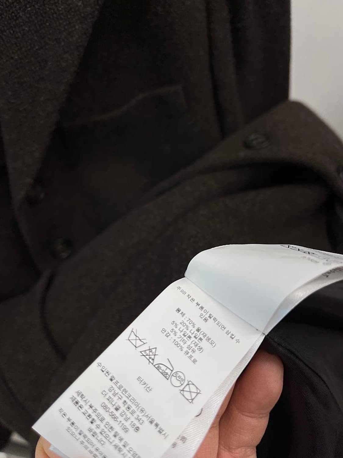 여) 폴로 신형 초코브라운 울코트  상품이미지5