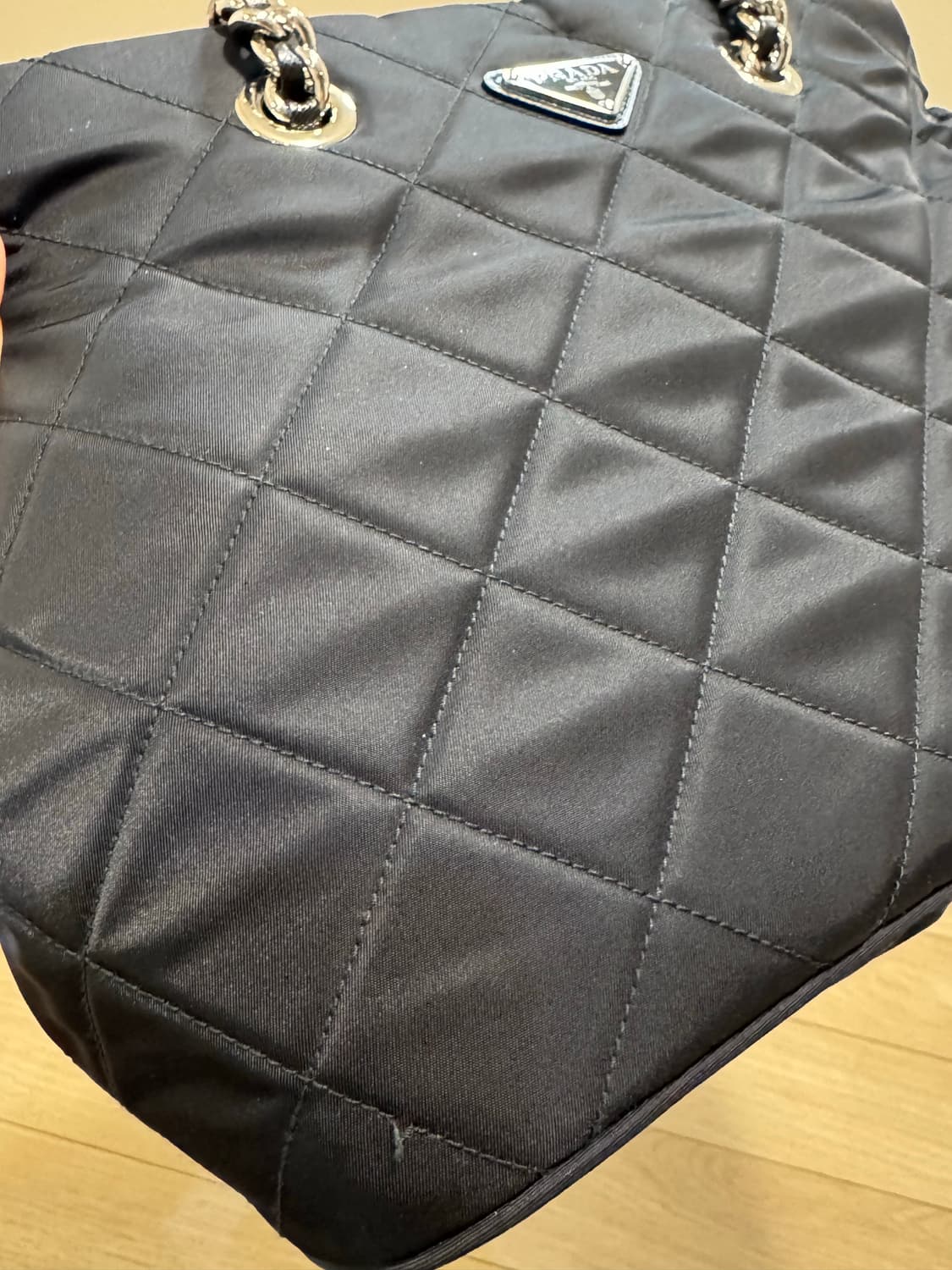 (정품)프라다 퀼팅 포코노 쇼퍼백 상품이미지10