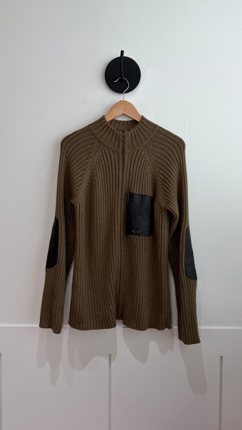 90-00s 오클리 니트 집업 상품이미지1