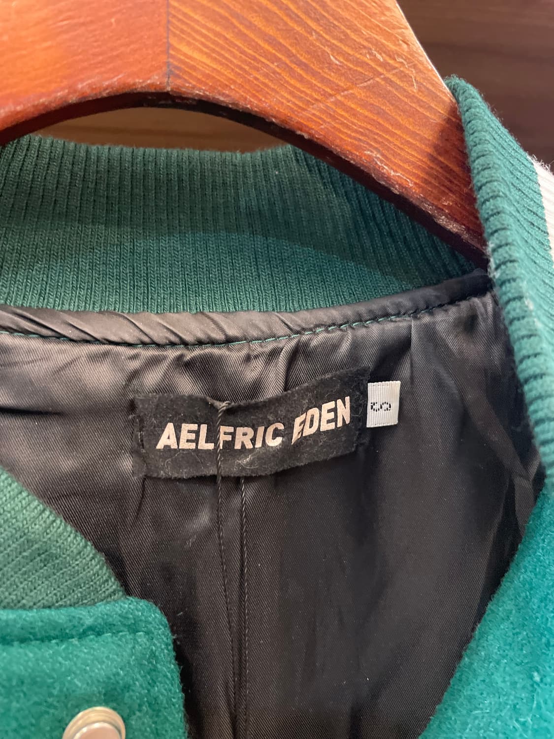 USA 빈티지 레더 바시티자켓 B51 상품이미지3