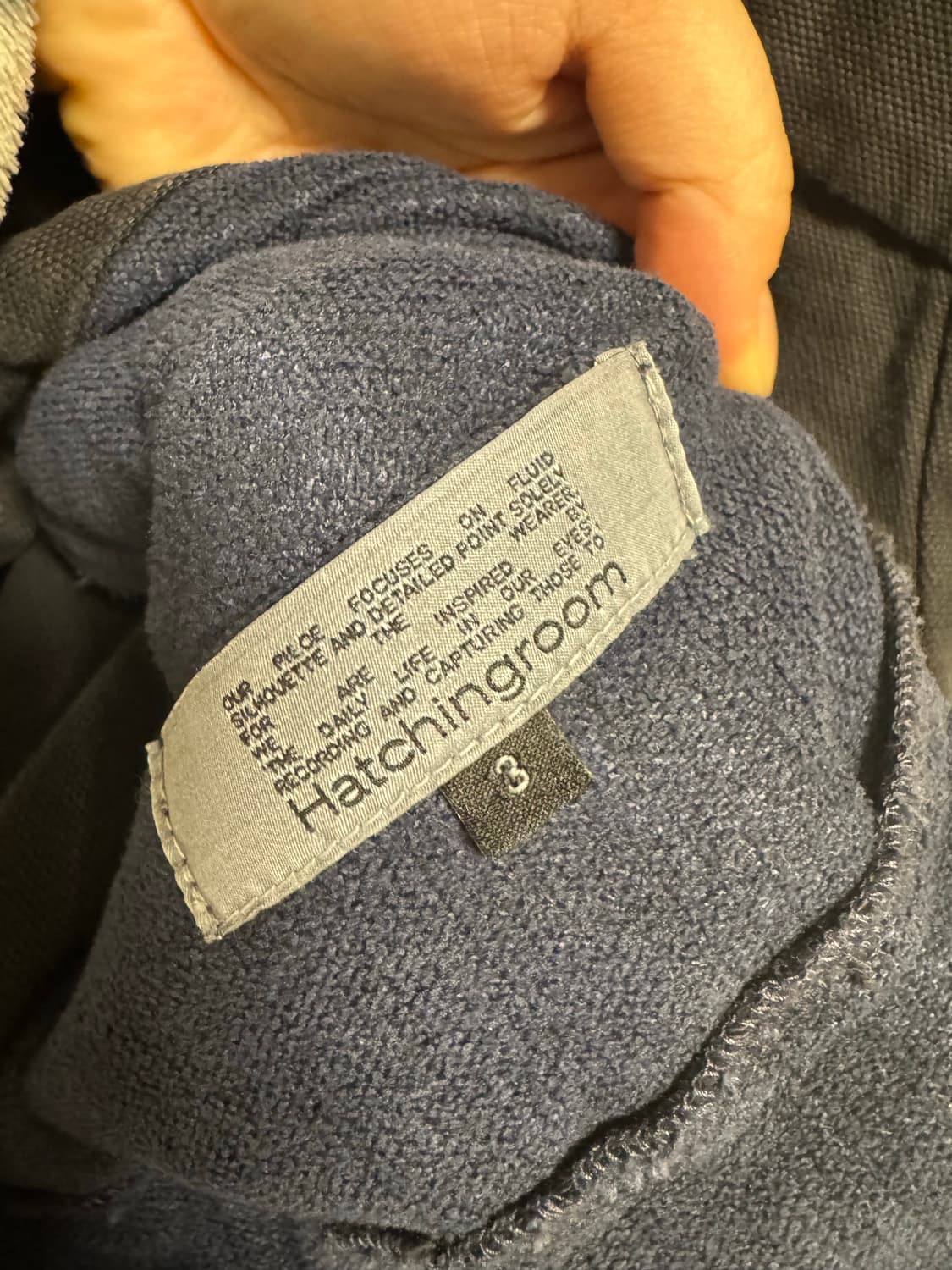 [3] 해칭룸 6P 워크자켓 V2 네이비 상품이미지3