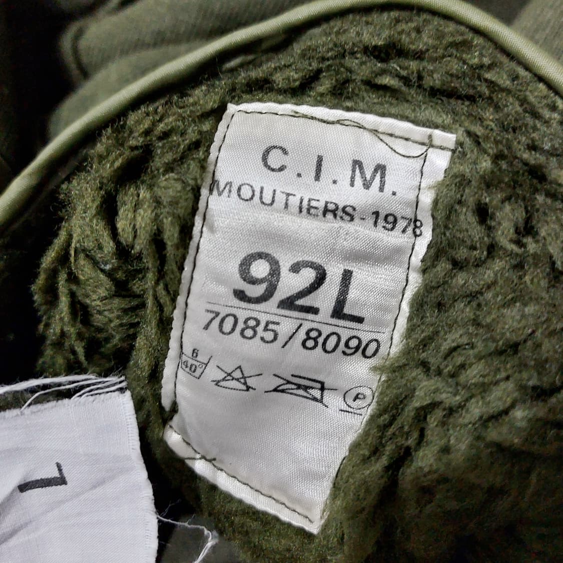 프랑스군 m64 파카 s300 파카 92L (100~110) 콜드웨더파카 상품이미지8