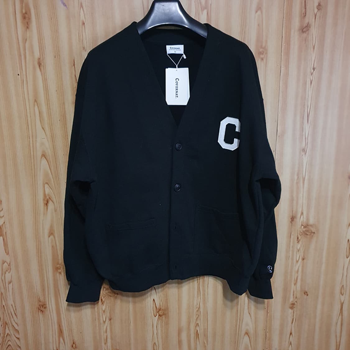커버낫 C 로고 오버핏 가디건자켓 L 새상품 상품이미지1