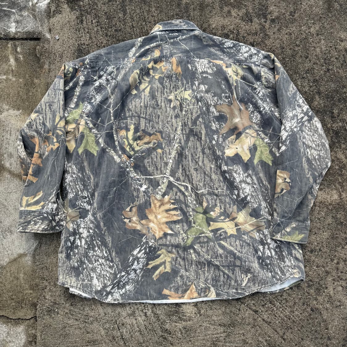 [XXL] 리얼트리 패턴 빅사이즈 셔츠 상품이미지2