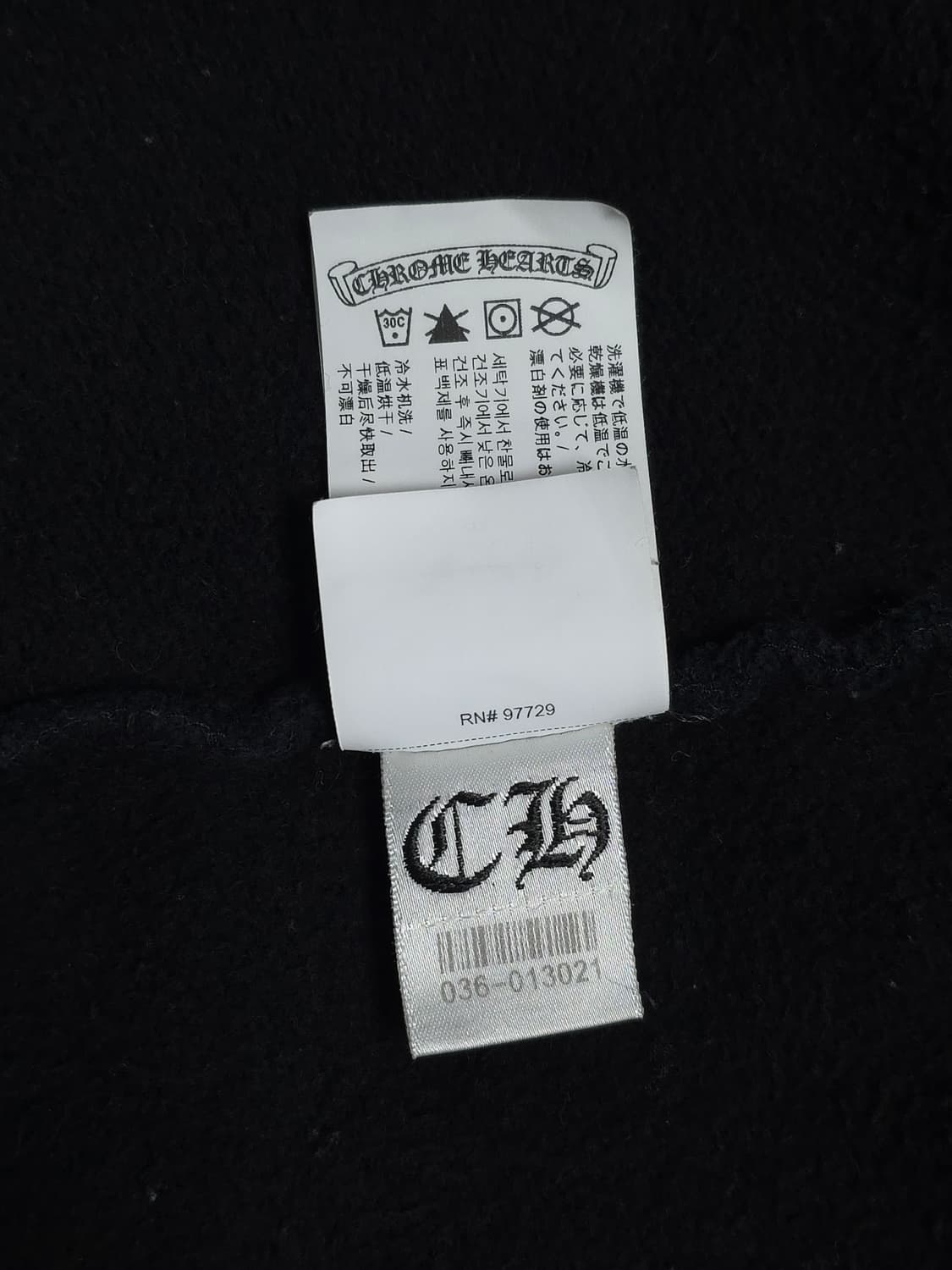 [XL] 크롬하츠 세메터리 헐리우드 맨투맨 블랙 상품이미지9