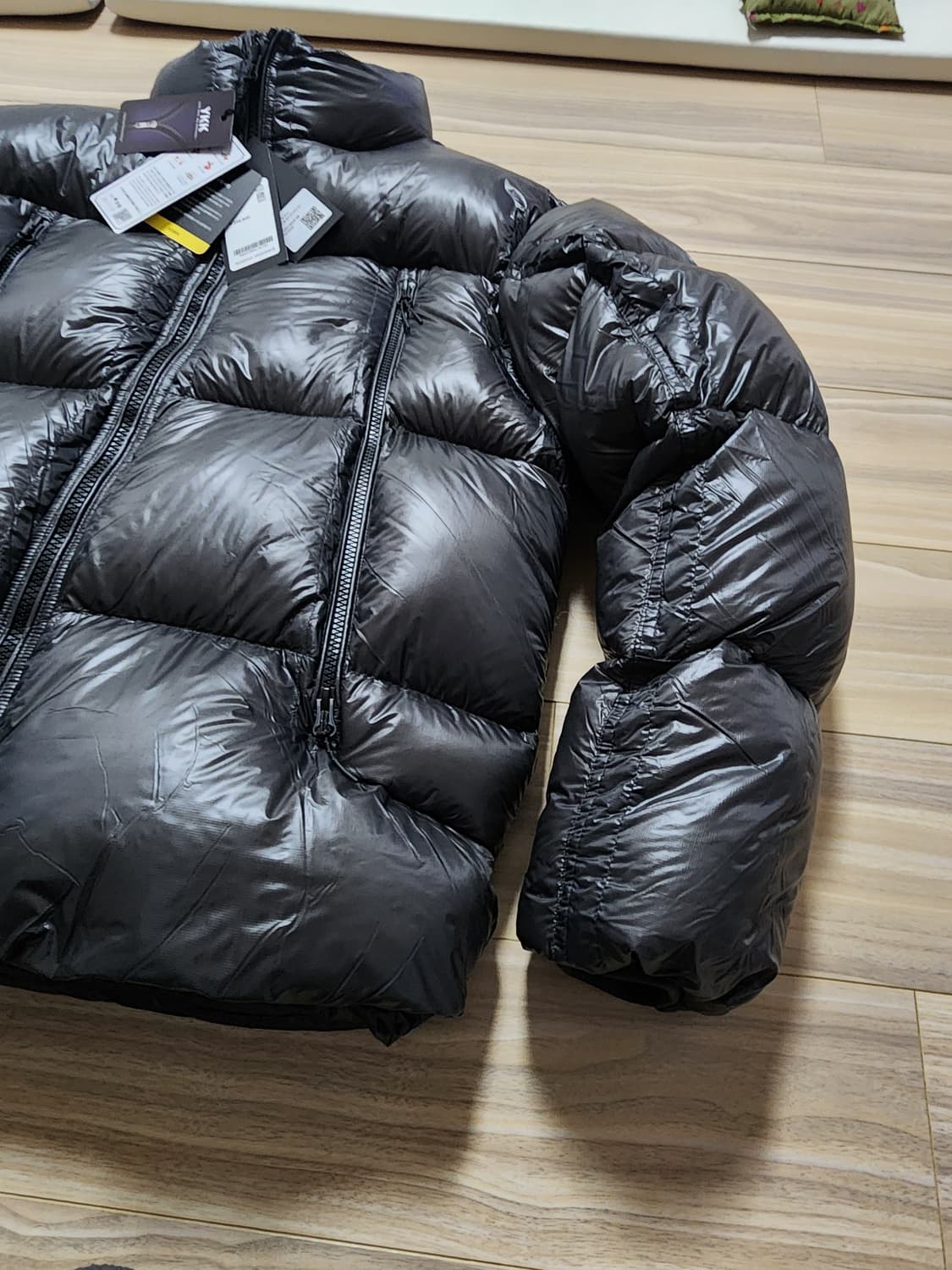 무신사스탠다드시티레저시어립스탑다운패딩점퍼xl 상품이미지2