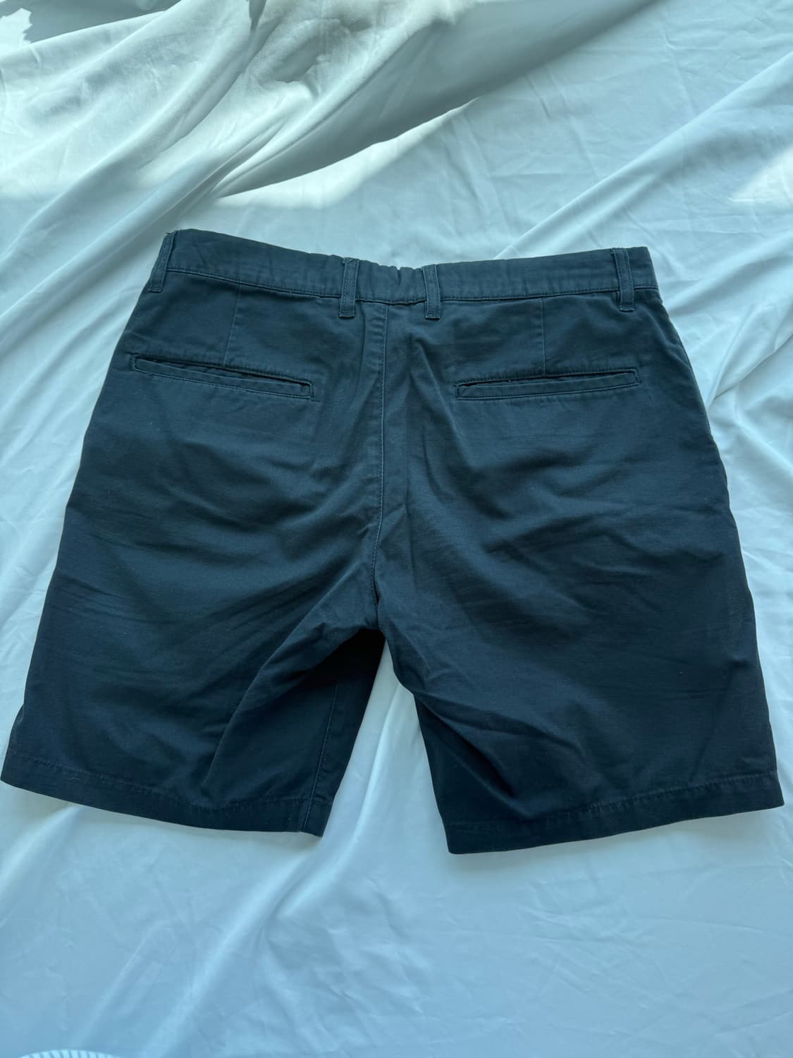 H&M LOGG 네이비 면 반바지 상품이미지3