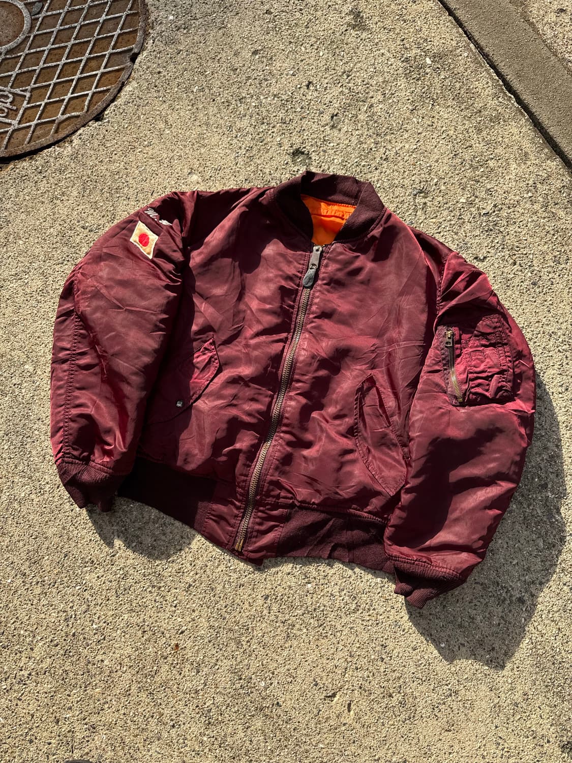 90s Alpha Industries MA-1 Bomber USA 상품이미지1
