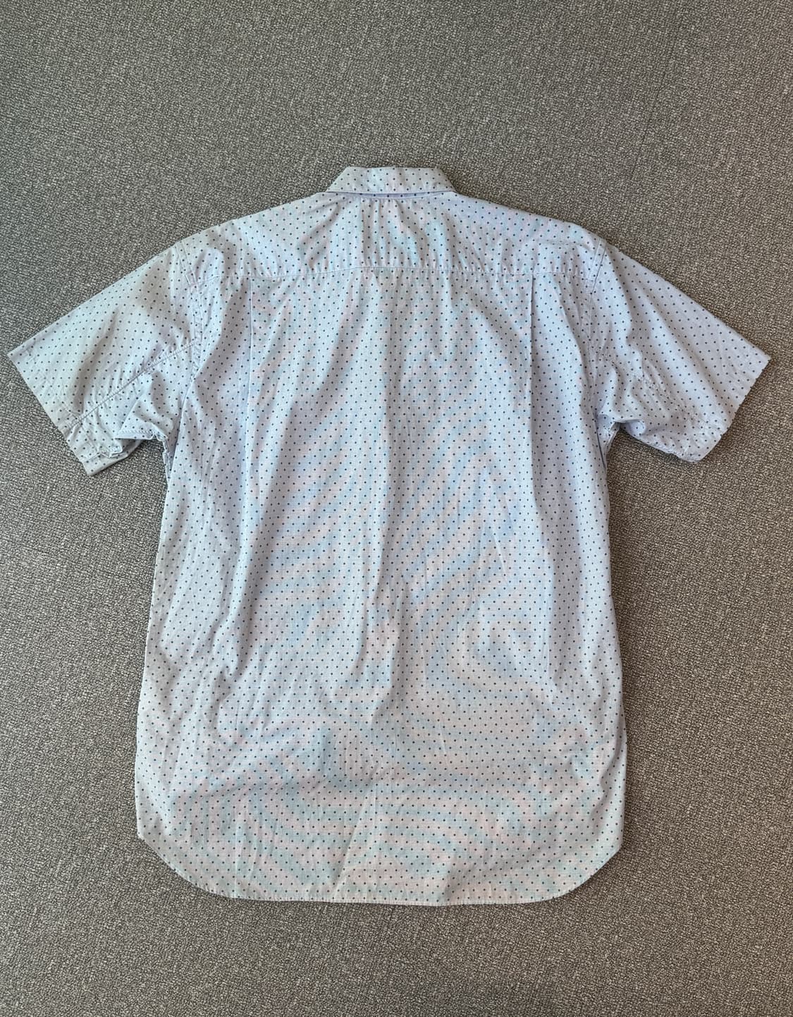 꼼데가르송 셔츠 라인 프릴 서커스 도트 하프 셔츠 M 상품이미지4