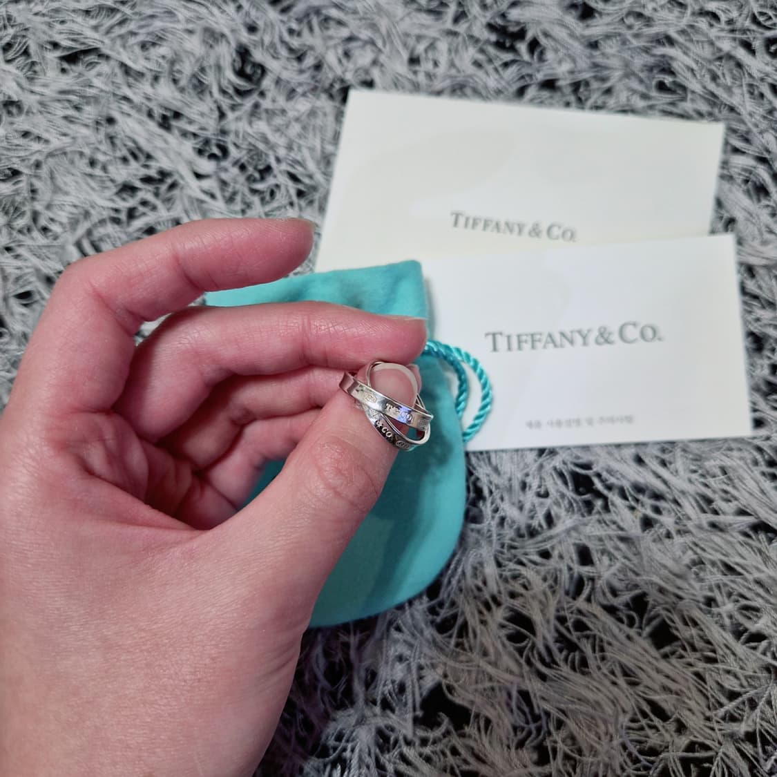 티파니 인터라킹 반지 상품이미지7