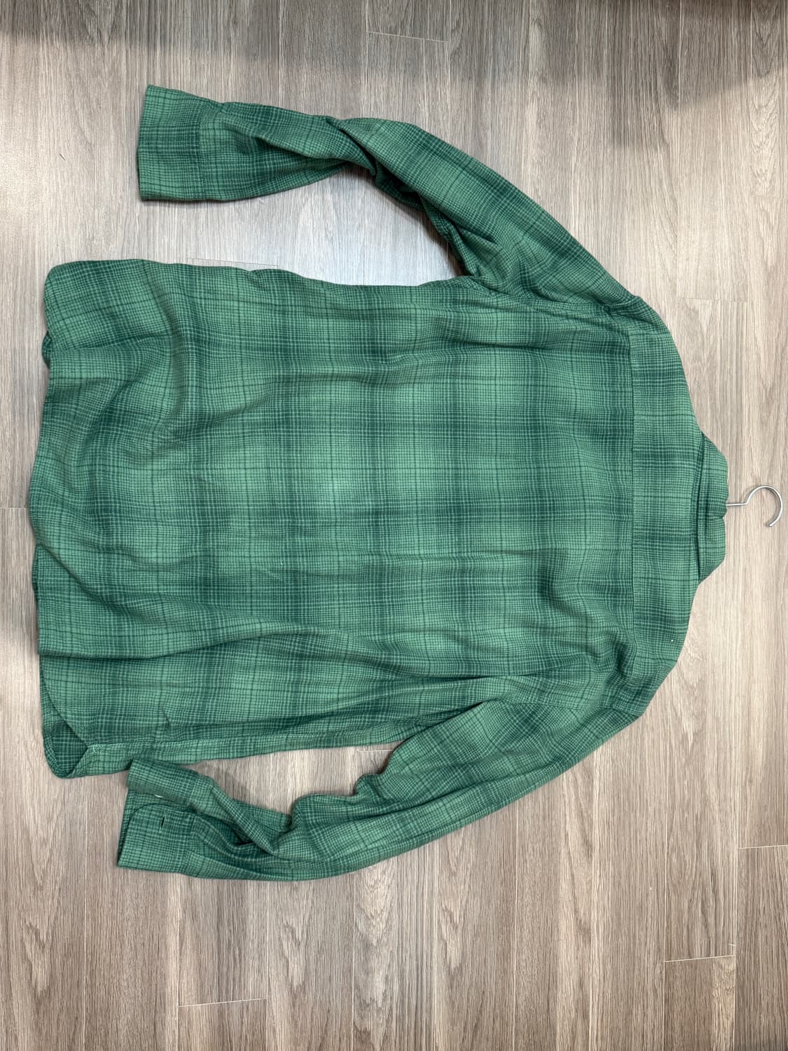 리바이스 플란넬 셔츠 L 그린 상품이미지2