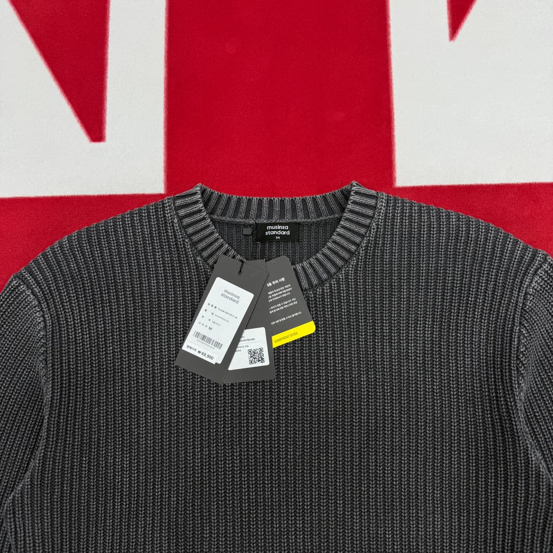 무탠다드 니트 M 상품이미지3