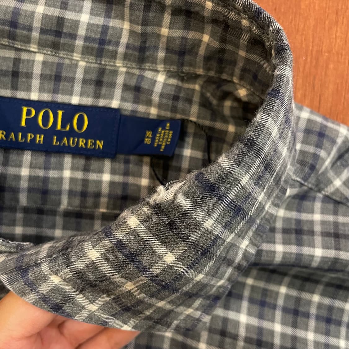 (XL) POLO 폴로 랄프로렌 체크 셔츠 상품이미지7
