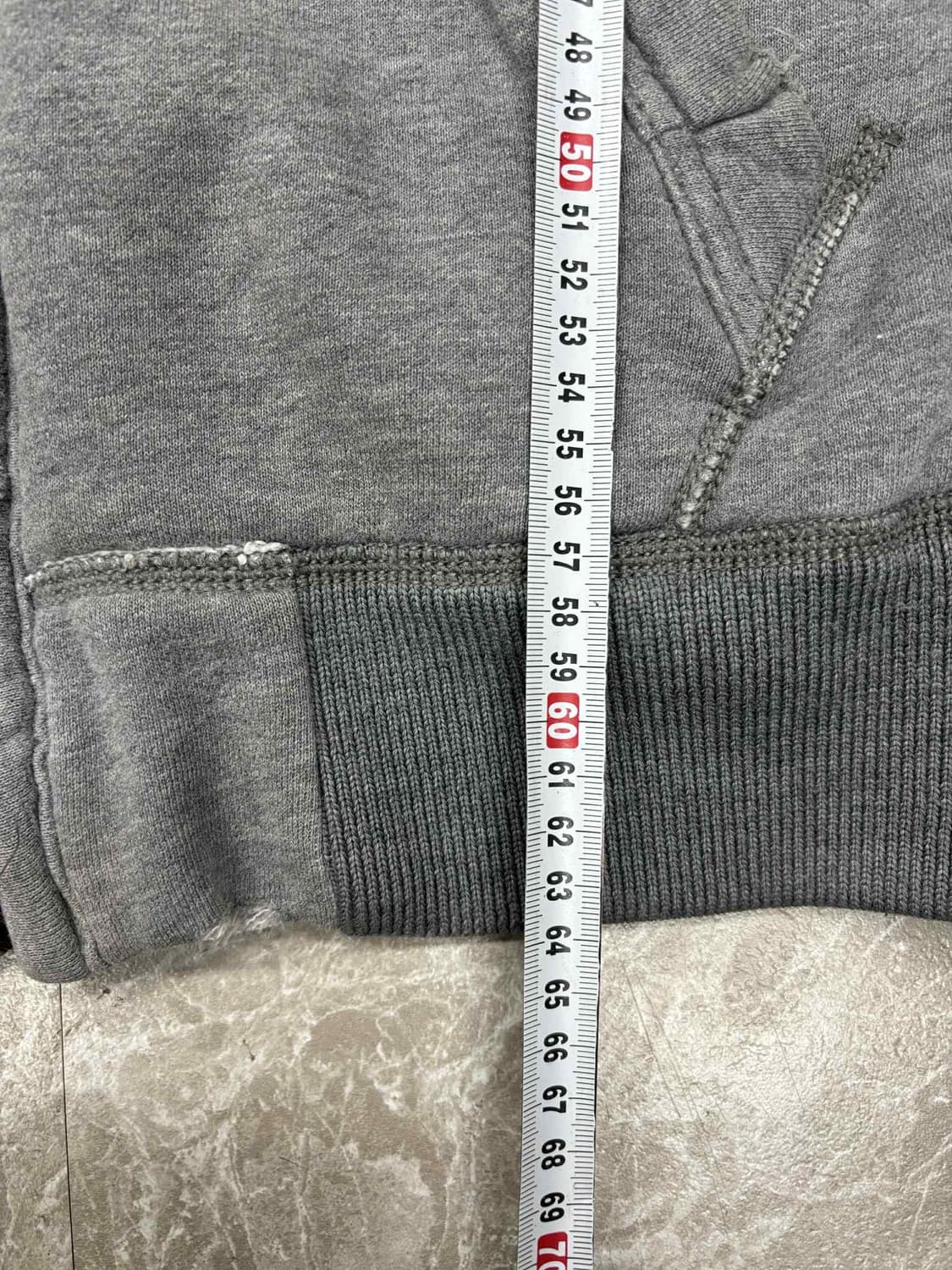 아베크롬비 y2k 울프죠 퍼 대장급 그레이 자켓 후드집업 희귀져지(M) 상품이미지6