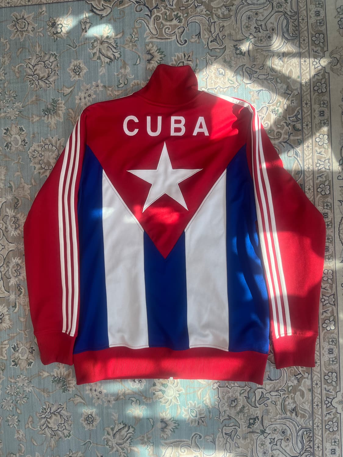 아디다스 쿠바 트랙탑 레드 105 빈티지 상품이미지2