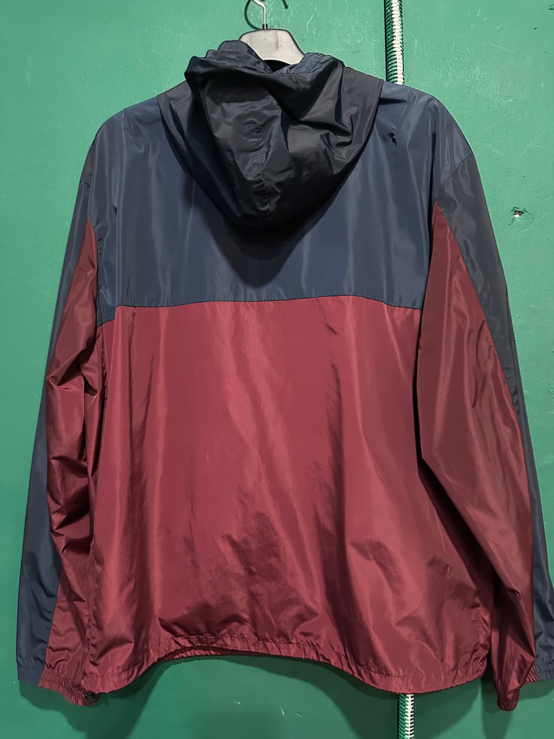 폴로 바람막이 네이비 버건디XL 상품이미지7