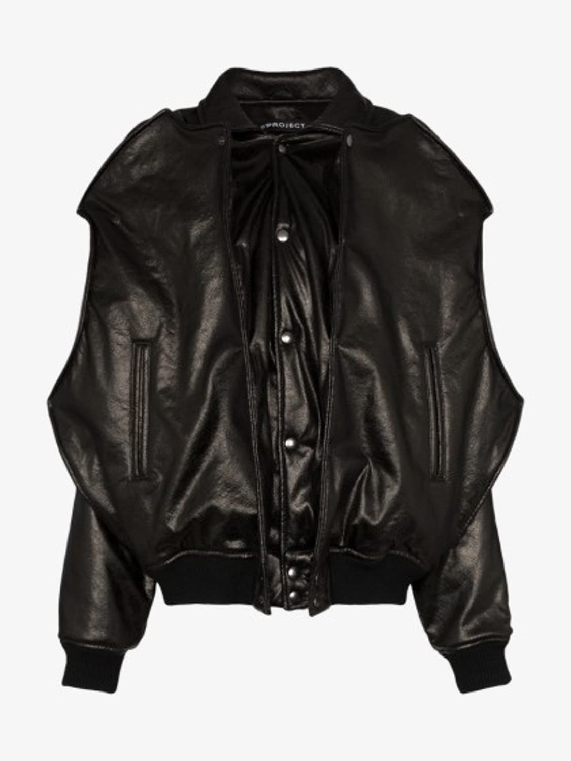 Y/project 레더 봄버 자켓 컬렉션피스 상품이미지1