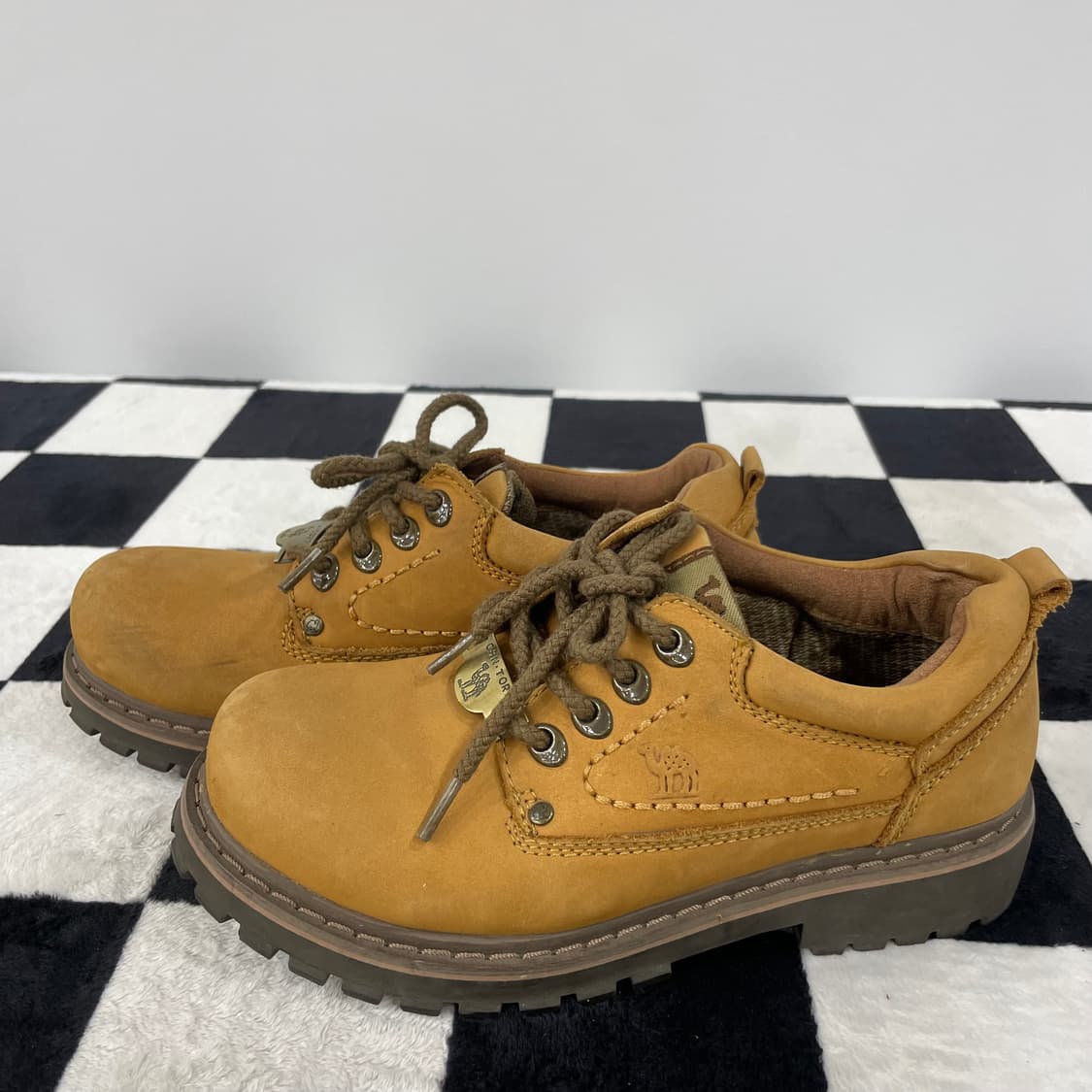 541) CAMEL 카멜 스웨이드 로우 컷 워커 240mm 상품이미지3