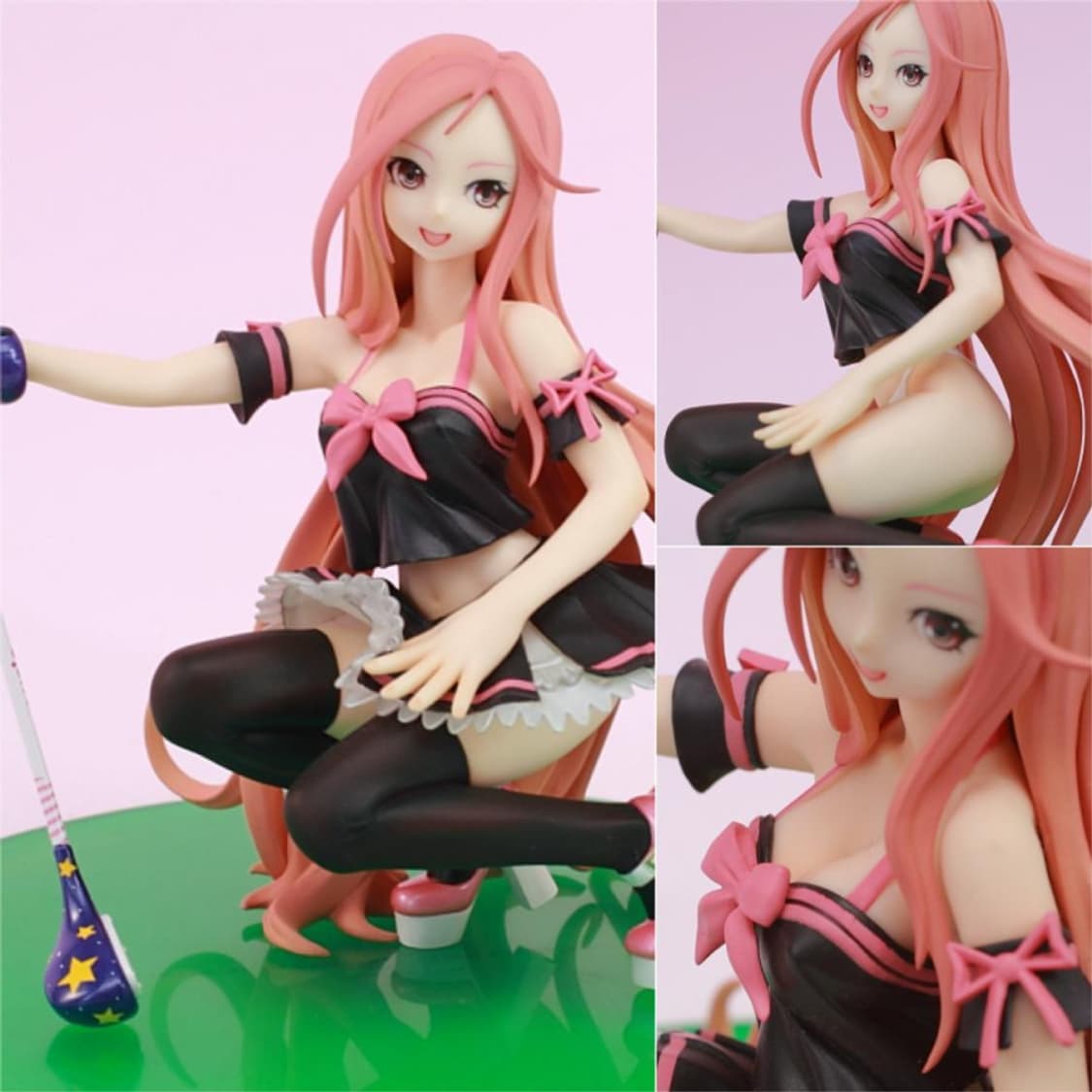 판타지 골프 팡야 루시아 1/7 스케일 피규어 블랙ver 고전 미소녀 상품이미지6