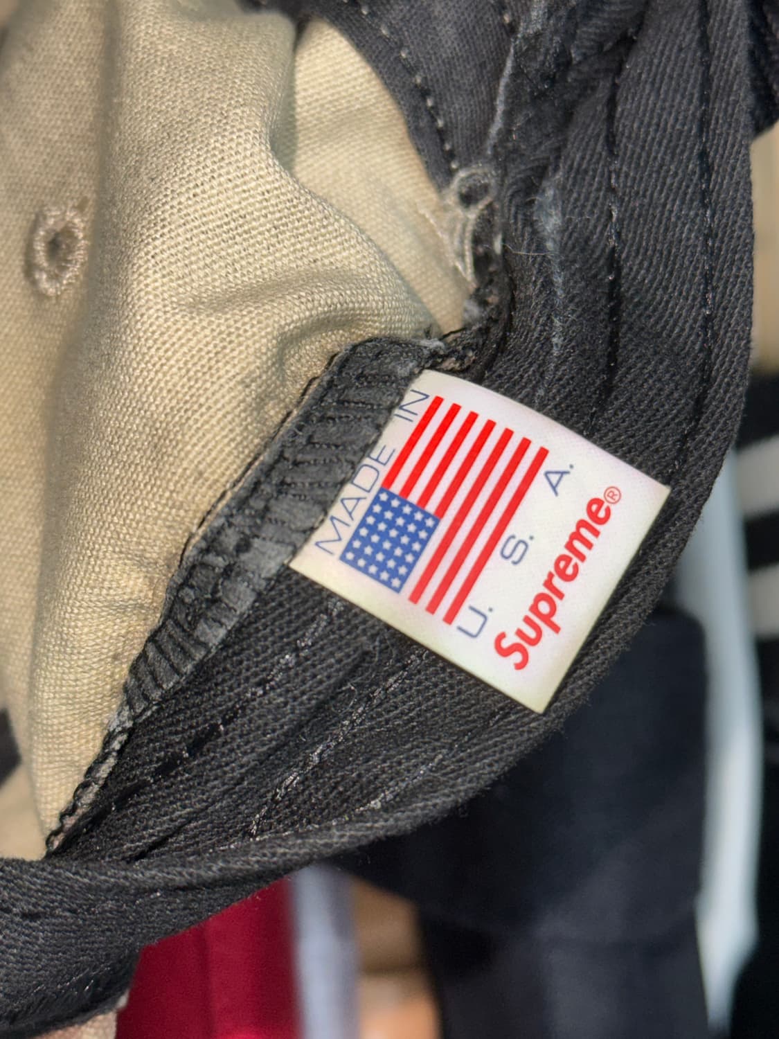 Supreme 카모 캡 U.S.A *유일매물* 상품이미지2
