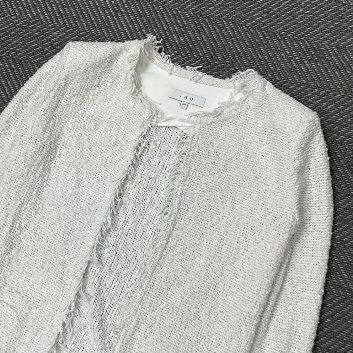 이로 트위드 자켓 v0019  상품이미지3