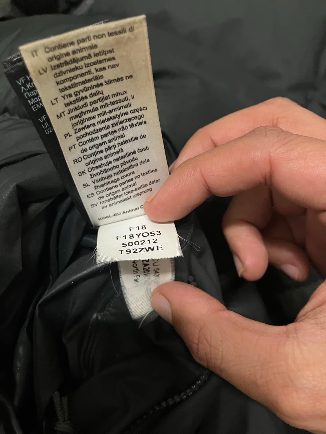 노스페이스 1992 눕시 다운자켓 패딩 해외판 상품이미지5