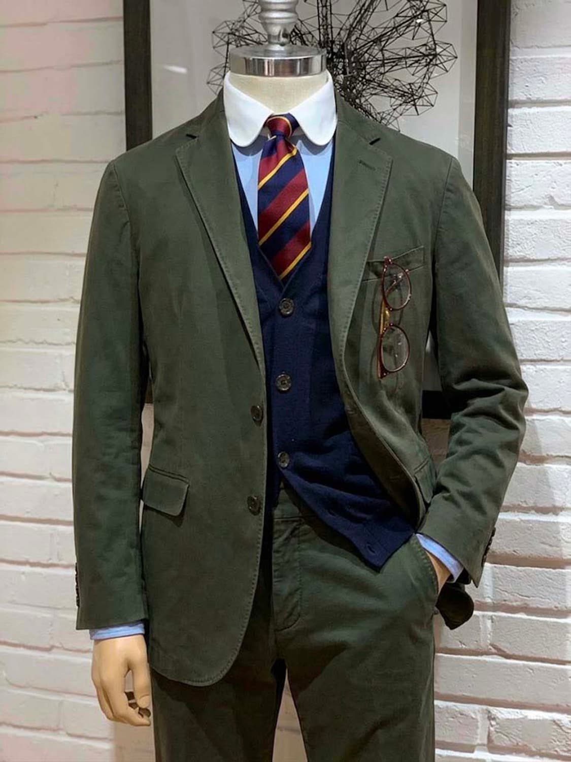 폴로 랄프로렌 올리브 가먼트다이 트라우저 치노 팬츠 상품이미지4