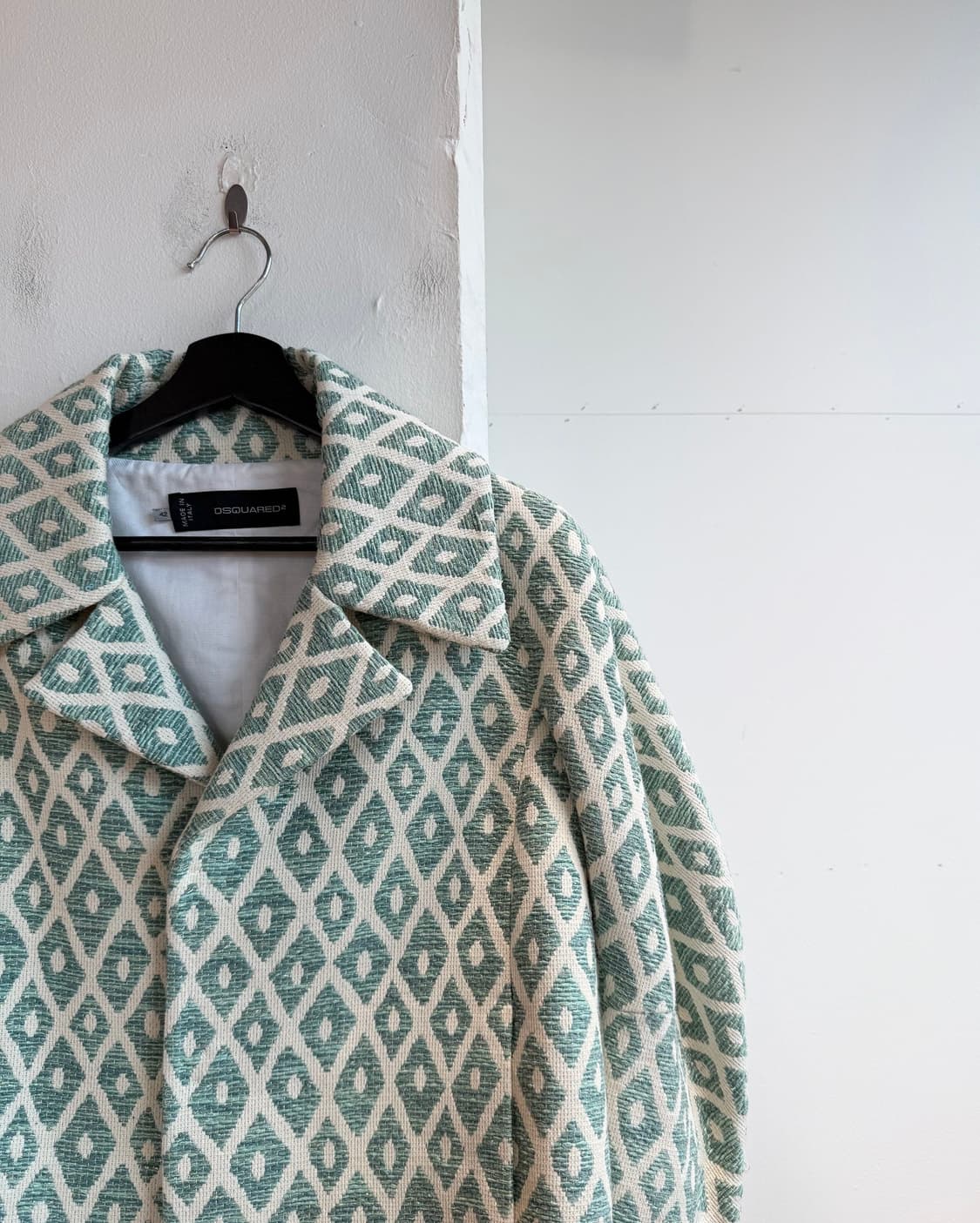 디스퀘어드2 그린 패턴 크롭 자켓  상품이미지5