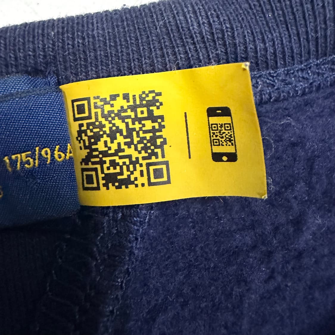 폴로 랄프 로렌 네이비 플리스 크루넥 스웻셔츠 상품이미지4