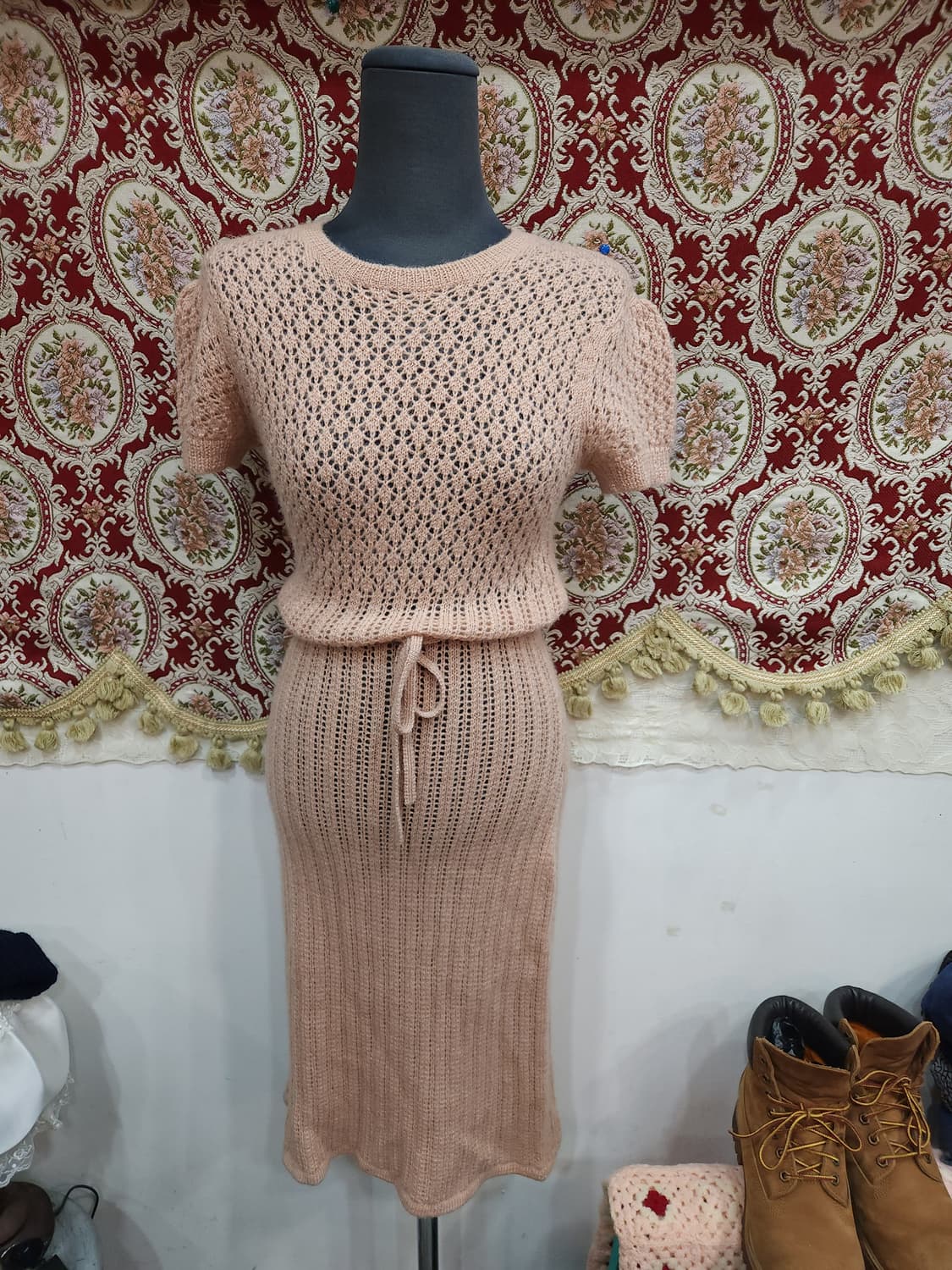 더블알엘 RRL 시스루 니트 원피스 상품이미지2